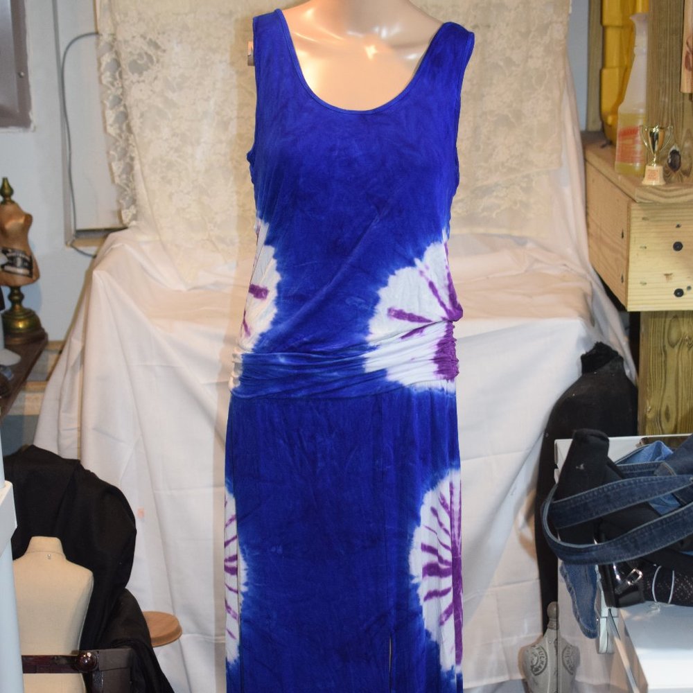 Purple And Blue VENUS Maxi Dress
